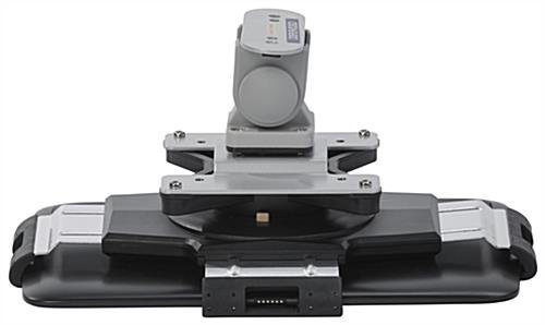 FlexStand iPad Wall Mount w/ Tilting Bracket, Rotating, Clamp & Lock - Silver - Image 3