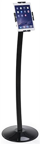 FlexStand Series iPad Floor Stand w/ Tilting Bracket, Rotating, Clamp & Lock - Black