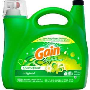 Gain HE Liquid Laundry Detergent, Original, 200 fl oz