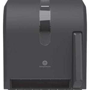 Georgia-Pacific Push-Paddle Paper Towel Dispenser, Black