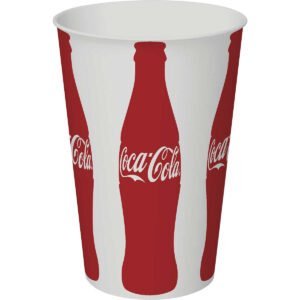 Graphic Packaging Coca-Cola Paper Cold Cup, 16 oz, 600 ct