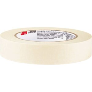 Highland Economy Masking Tape, Tan, 0.7" x 180.3', 6 ct