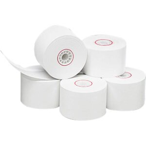 Iconex Thermal Cash Register, POS Paper Roll, White, 1-3/4" x 150', 10 Rolls