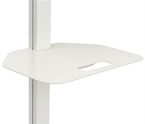 Industrial Laptop Tray Mount with Hardware Included - White - Image 2