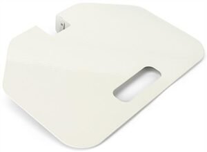 Industrial Laptop Tray Mount with Hardware Included - White
