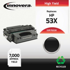Innovera Remanufactured HP53X High Yield Toner Cartridge, Black