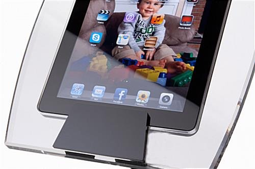 iPad Air Floor Stand with Portrait & Landscape Mode - Acrylic - Image 3