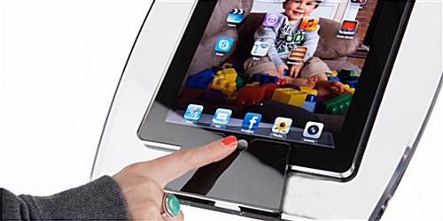 iPad Air Floor Stand with Portrait & Landscape Mode - Acrylic - Image 4