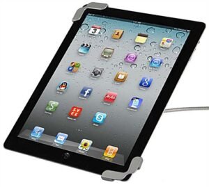 iPad Bumper Case w/ Security Lock – Silver