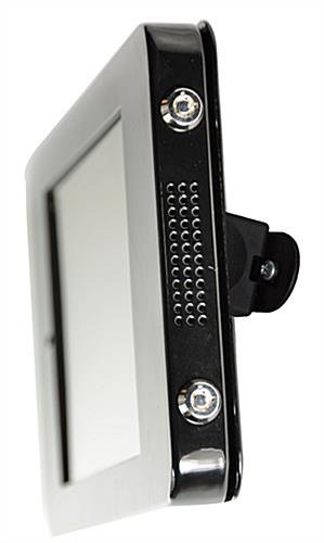 iPad Mini Wall Fixture w/ Tilting Bracket - Black Powder Coated - Image 3