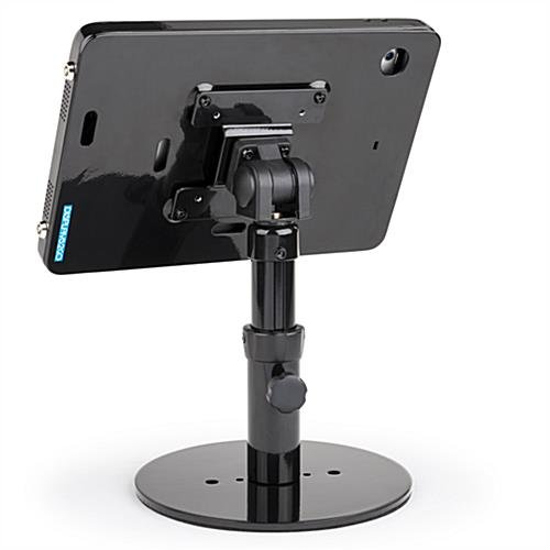iPad Pro 10.5” Adjustable Desktop Stand w/ Lock & Covered Home Button - Black - Image 6