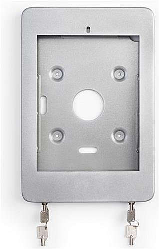 iPad Pro 10.5” Adjustable Desktop Stand w/ Lock & Covered Home Button - Silver - Image 2