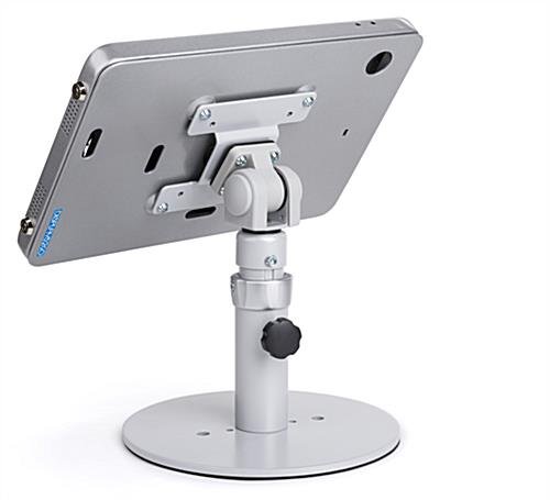 iPad Pro 10.5” Adjustable Desktop Stand w/Lock & Exposed Home Button - Silver - Image 6