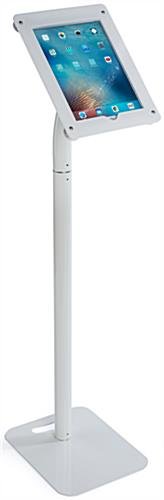 iPad Pro Stand for Floor or Countertop, CC Reader Compatible, Lockable – White