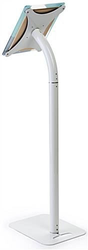 iPad Pro Stand for Floor or Countertop, Custom Enclosure Graphics, Lockable – White - Image 5