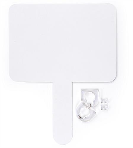 iPad Tablet Floor Stand w/ Custom Printed Graphics, Locking Enclosure - White - Image 7
