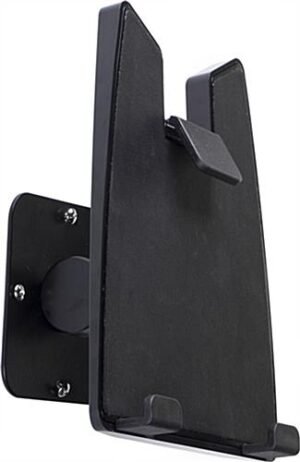 iPad Wall Mount w/ Optional Locking Kit, Tilting Enclosure - Black