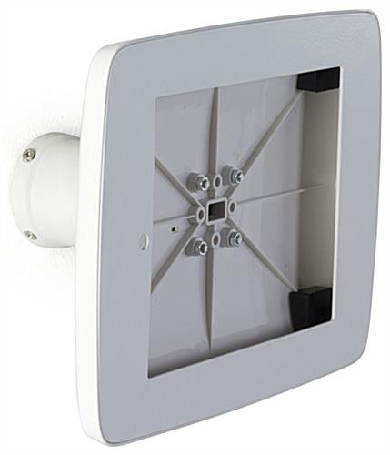 iPad Wall Mount w/ Tilting & Rotating Bracket - White - Image 2