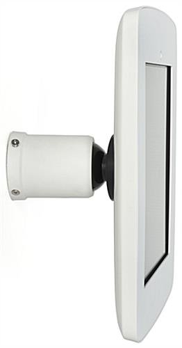 iPad Wall Mount w/ Tilting & Rotating Bracket - White - Image 3