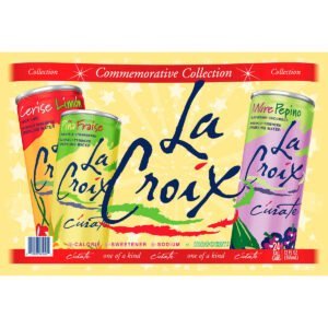 LaCroix Curate Commemorative Collection Sparkling Water, Variety Pack, 12 fl oz, 24 ct