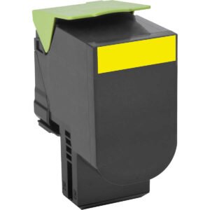 Lexmark 701HY High Yield Toner Cartridge, Yellow