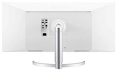 LG 34” Ultrawide Monitor w/ HDR 600 Flat and Sleek Adjustable Stand- Black - Image 4