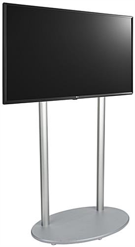 LG 50" SuperSign TV w/ 4K UHD & Digital Signage Software, Stationary Base - Silver - Image 2