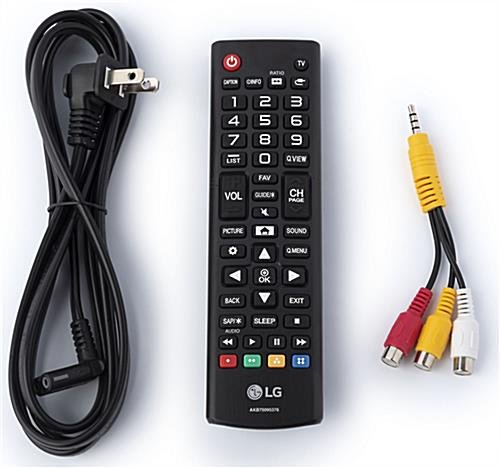 LG 55” 4K UHD SuperSign TV, WiFi & Bluetooth Connectivity, Tilting Base - Silver - Image 6