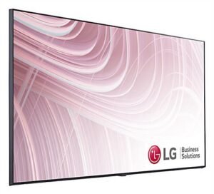LG 55” SuperSign TV w/ 4K Ultra HD Quality & Digital Signage Software - Black