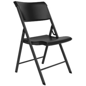 Lifetime Commercial Folding Chair, Black