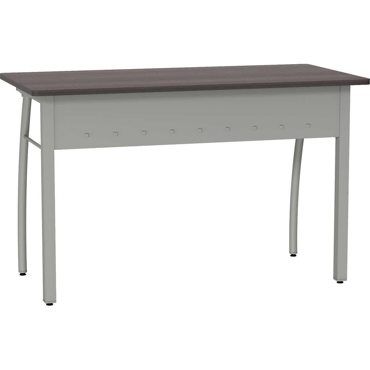 Linea Italia Trento Basic Desk, 47-1/4"L x 23-5/8"W x 29-1/2"H, Mocha - Image 3
