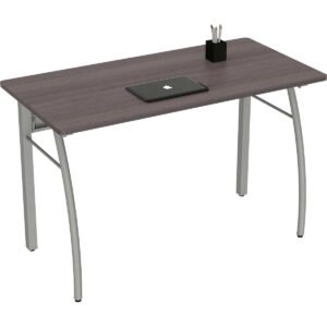 Linea Italia Trento Basic Desk, 47-1/4"L x 23-5/8"W x 29-1/2"H, Mocha