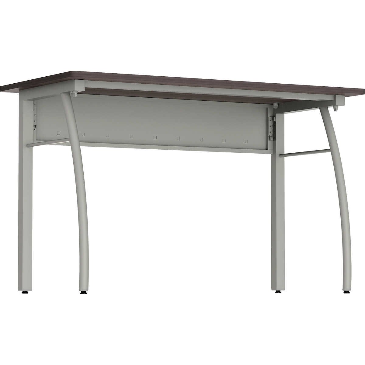 Linea Italia Trento Basic Desk, 47-1/4"L x 23-5/8"W x 29-1/2"H, Mocha - Image 5