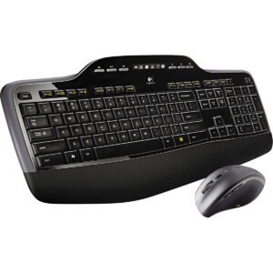 Logitech MK710 Wireless Keyboard and Mouse Combo, Black