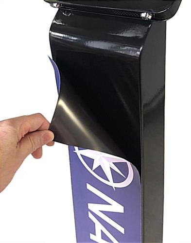 Magnetic Custom Graphics Panel for Navigator ADA Tablet Stands - Image 3