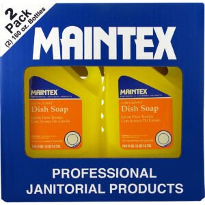 Maintex Dish Soap, Lemon, 160 fl oz, 2 ct