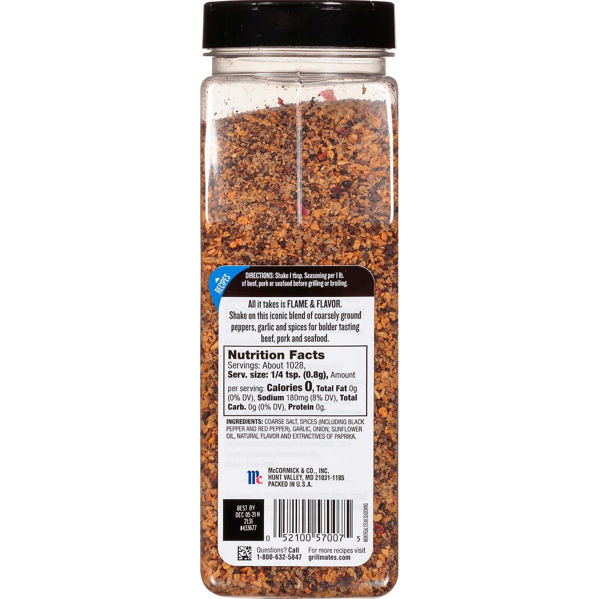 McCormick Montreal Steak Seasoning, 29 oz - Image 2