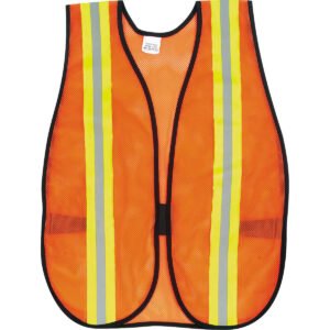 MCR Safety Reflective Vest, Orange