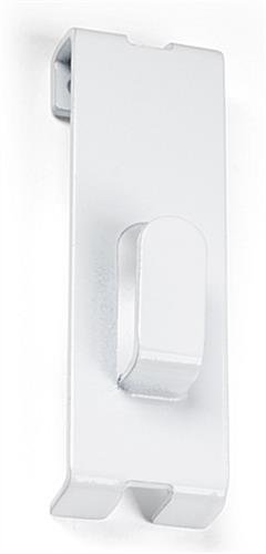 Metal Gridwall Sign & Picture Utility Hook, Set of 30 – White