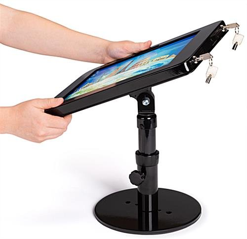 Microsoft Surface Adjustable Desktop Stand, Locking Enclosure - Black - Image 3