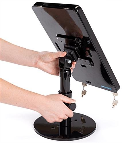 Microsoft Surface Adjustable Desktop Stand, Locking Enclosure - Black - Image 4