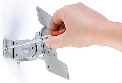 Microsoft Surface Wall Fixture w/Covered Home Button,Tilting Bracket - Silver - Image 4