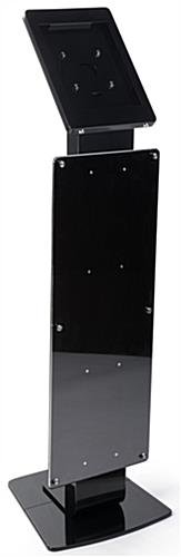 Navigator Plus Series iPad Pro Floor Stand w/ Locking Holder & Custom Artwork - Black - Image 2