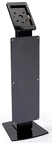 Navigator Plus Series Microsoft Surface Floor Stand w/ Sign Panel - Black - Image 2
