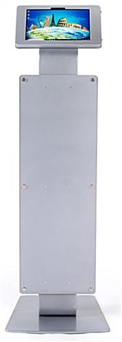Navigator Plus Series Microsoft Surface Floor Stand w/ Sign Panel - Silver - Image 3