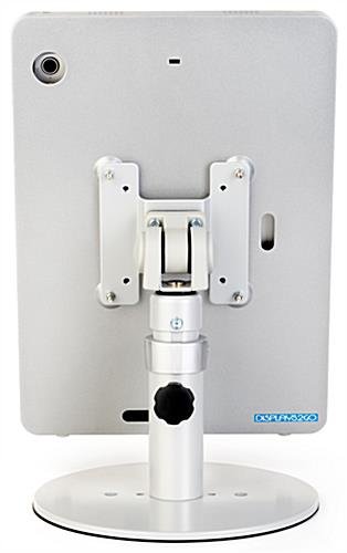 Navigator Series iPad Pro Counter Stand/Mount & Adjustable Enclosure w/ Lock - Silver - Image 6