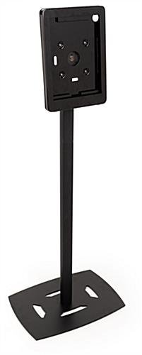 Navigator Series iPad Pro Floor Stand & Height Adjustable Enclosure w/ Lock - Black - Image 8