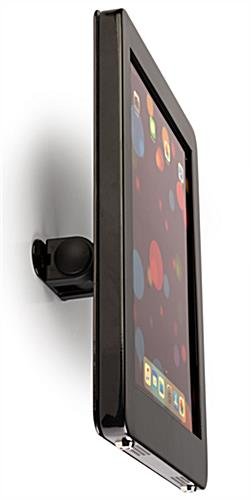 Navigator Series iPad Pro Wall Mount & Adjustable Enclosure w/ Lock - Black