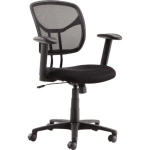 Office Impressions Mesh Task Desk Chair, Black