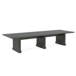 OfficeSource | Abbey Collection Tables | 12' Rectangular Table with Panel Base